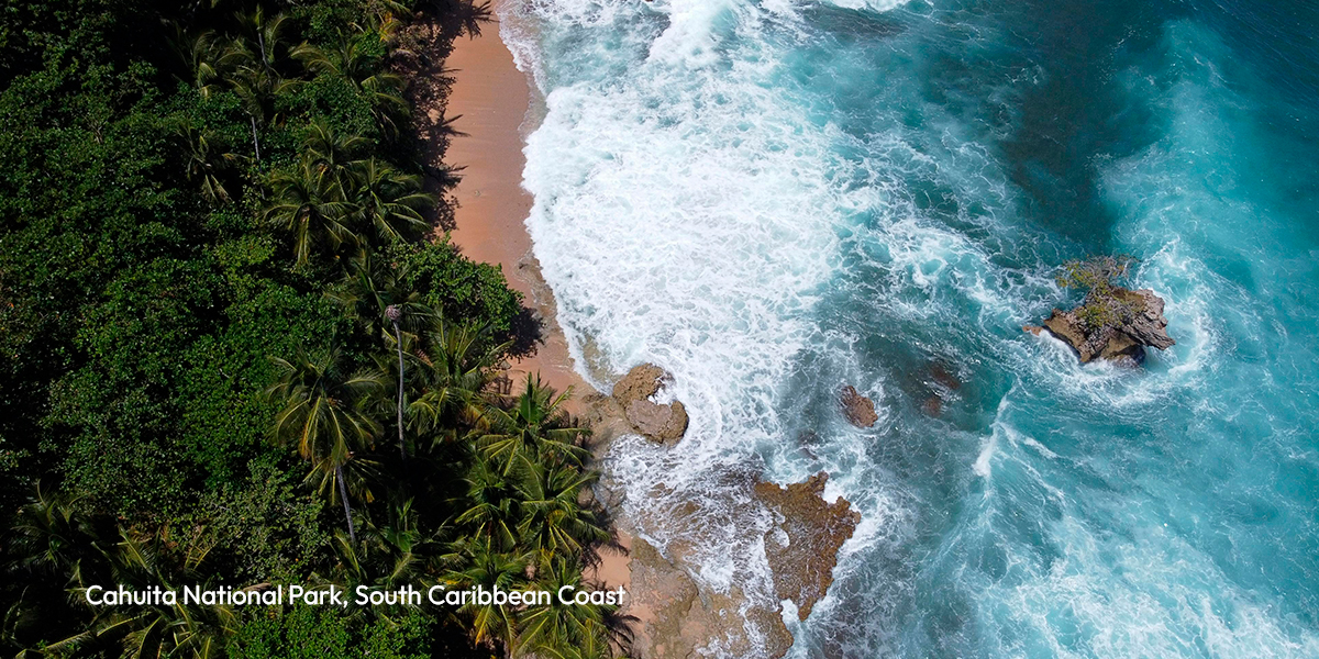 Cahuita National Park is a terrestrial and marine national park in the Caribbean La Amistad Conservation Area of Costa Rica located on the southern Caribbean coast in Limón Province, connected to the town of Cahuita.