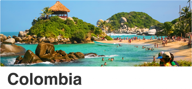 Colombia, officially the Republic of Colombia, is a country largely in the north of South America, with territories in North America.